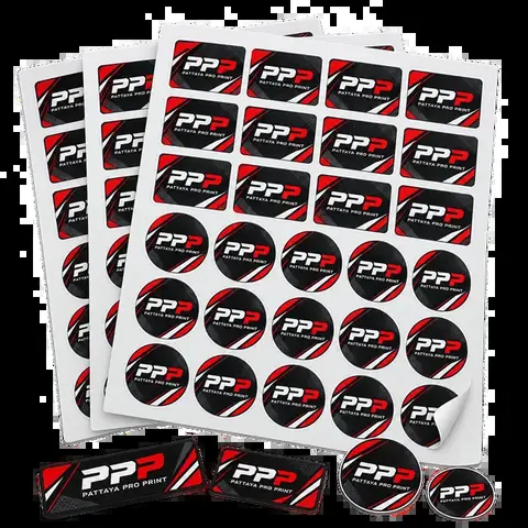 PPP Stickers with personality product mockup