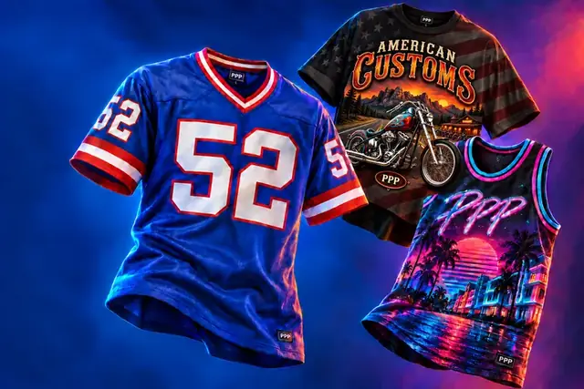 PPP custom apparel design concepts
